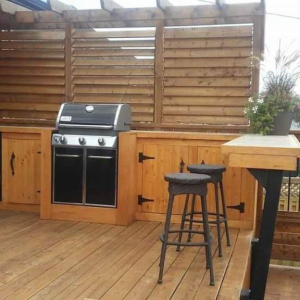 Projet de construction de deck