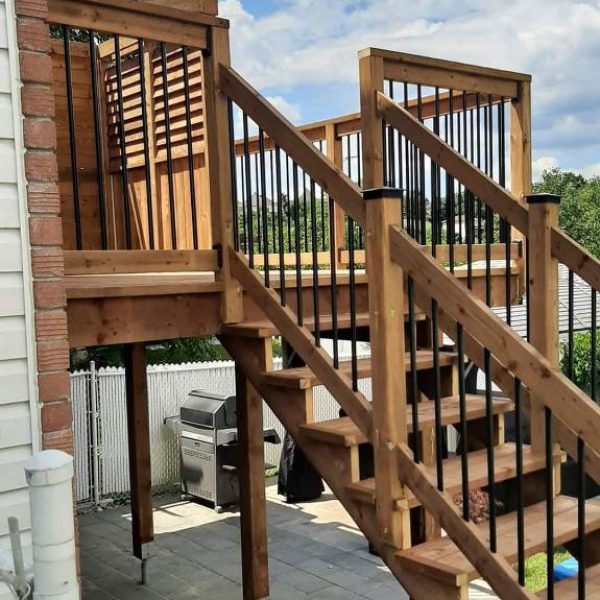 Construction de deck