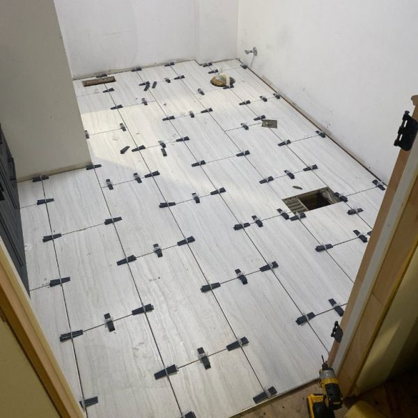 Projet de plancher en céramique