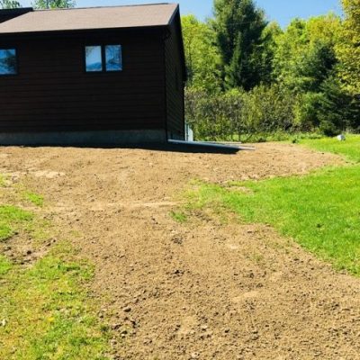 Réalisation DRAINSPEC nivellement en pente